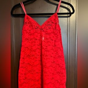 Victorias Secret red lace lingerie XS NWOT